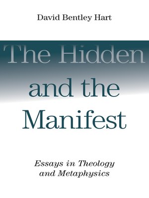 cover image of The Hidden and the Manifest